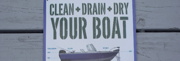 Clean, Drain and Dry Your Boat Before Leaving the Lake This Season