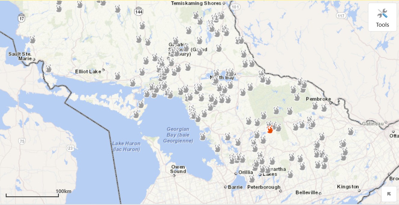 Ontario's Wildfire Season Wraps Up With 597,654 Acres Burned